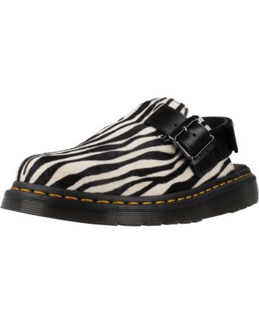 Woman Clogs DR MARTENS ZUECOS MUJER MODELO JORGE II COLOR ANIMAL PRINT  BLCKWHT