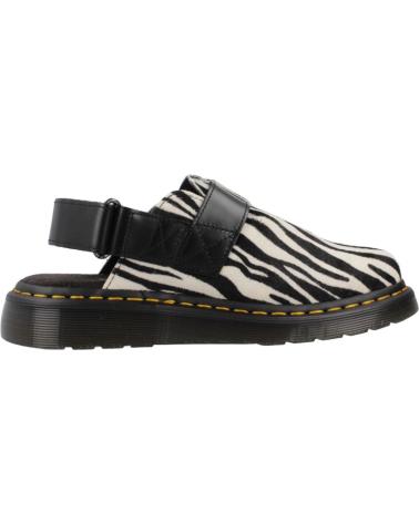 Woman Clogs DR MARTENS ZUECOS MUJER MODELO JORGE II COLOR ANIMAL PRINT  BLCKWHT