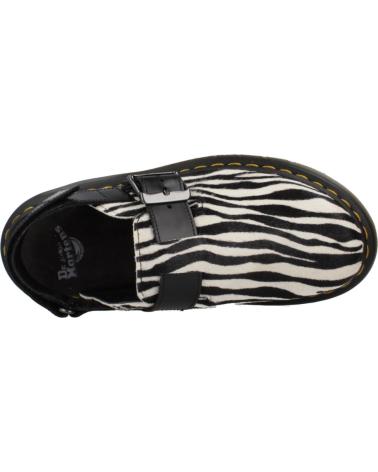 Woman Clogs DR MARTENS ZUECOS MUJER MODELO JORGE II COLOR ANIMAL PRINT  BLCKWHT