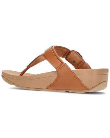 Woman Sandals FITFLOP SANDALIAS LULU ADJUSTABLE  TAN
