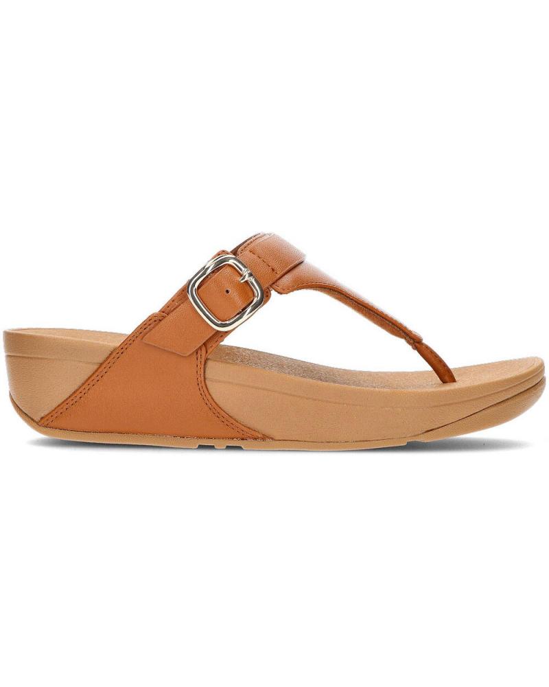 Woman Sandals FITFLOP SANDALIAS LULU ADJUSTABLE  TAN