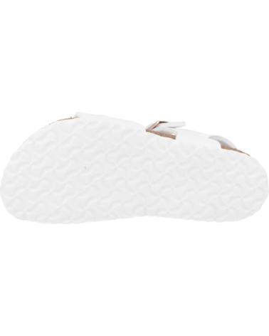Sandalen BIRKENSTOCK  für Mädchen SANDALIAS NINO MODELO RIO KIDS COLOR BLANCO  WHITE