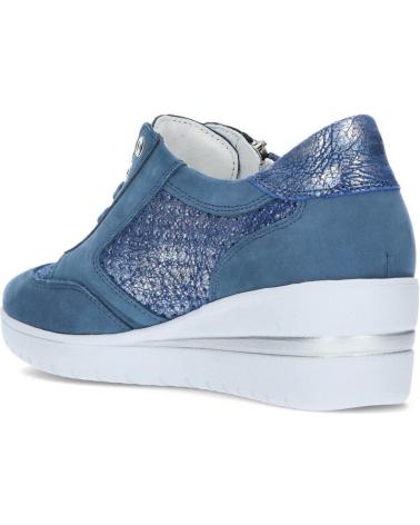 Zapatos de cuña für Damen MEPHISTO ZAPATILLAS MOBILS PRECILIA PERF DENIM