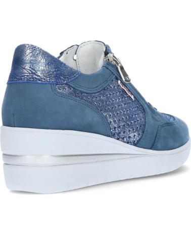 Zapatos de cuña für Damen MEPHISTO ZAPATILLAS MOBILS PRECILIA PERF DENIM