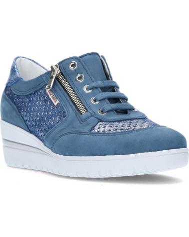 Zapatos de cuña für Damen MEPHISTO ZAPATILLAS MOBILS PRECILIA PERF DENIM