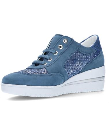 Zapatos de cuña für Damen MEPHISTO ZAPATILLAS MOBILS PRECILIA PERF DENIM