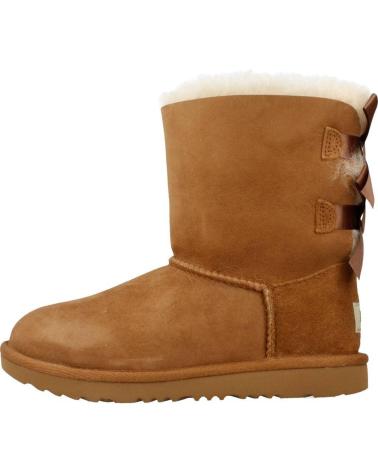 Botas UGG  de Niña 1017394K BOTIN DOS LAZOS ANTE  TOSTADO