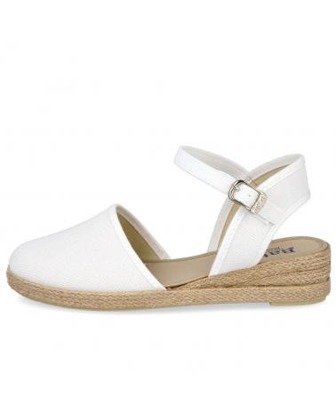 Sandalias de Niña BATILAS 201-211 ALPARGATAS CON BRILLO NINA BLANCO