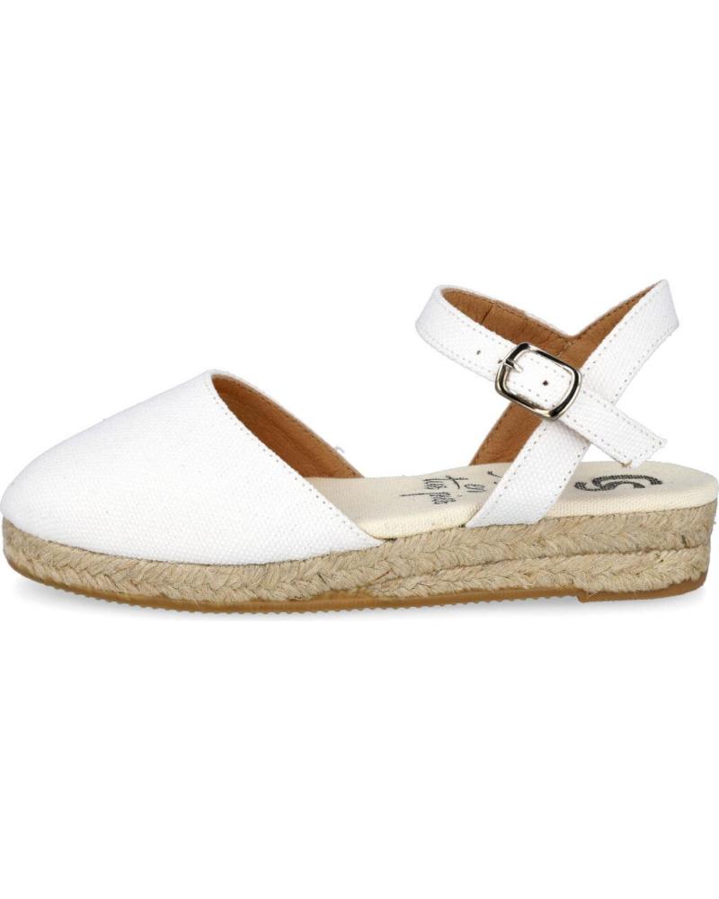 Sandalias de Niña BUBBLE BOBBLE 240 ALPARGATAS ESPARTO NINA BLANCO