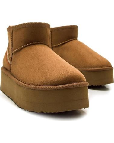 Botines de Mujer mtng 59733 C50748 NUEZ CUERO