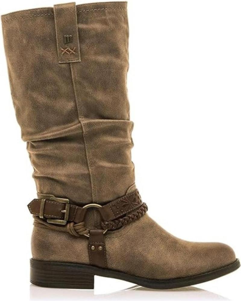 Botas MTNG  de Mujer BOTAS PLANAS MUSTANG 59347 MUJER TAUPE  MARRóN