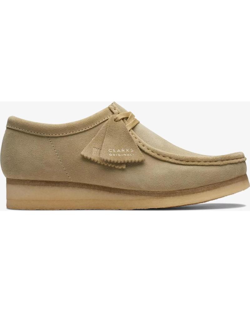Zapatos CLARKS  de Hombre ORIGINALS WALLABEE MAPLE SUEDE - 41  BROWN
