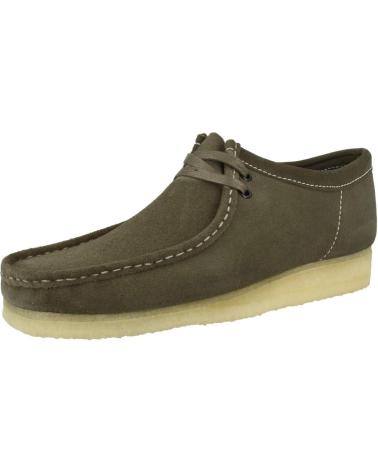 Zapatos CLARKS  de Hombre ORIGINALS WALLABEE KHAKI - 42 1-2  SAGE GREEN