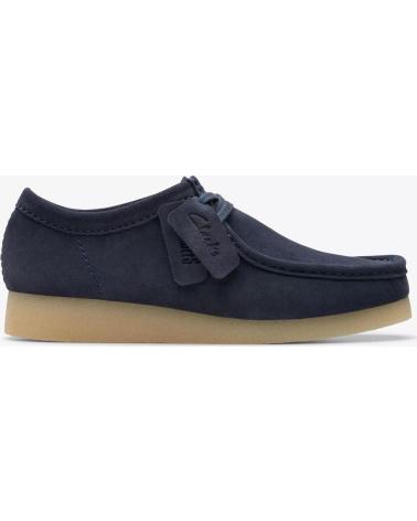 Schuhe CLARKS  für Herren ORIGINALS WALLABEE INK SUEDE - 41  NAVY