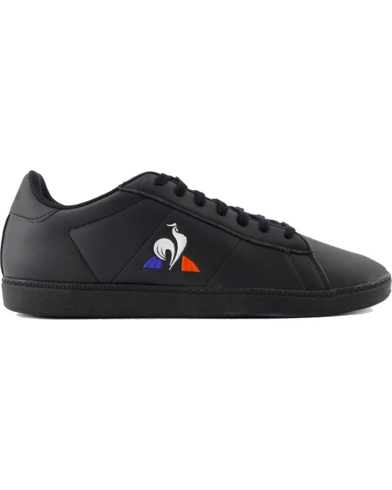 Sports Shoes De Hombre LE COQ SPORTIF ZAPATILLAS NEGRAS PARA HOMBRES COURTSET NEGRO