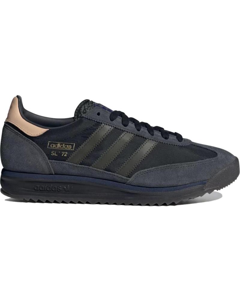 Scarpe sport ADIDAS  per Uomo - ZAPATILLAS NEGRAS UNISEX- SL 72 RS  NEGRO