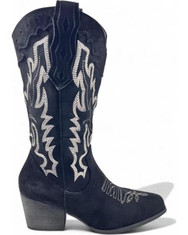 Bottes TIMBOS  pour Femme BOTA COWBOY DE MUJER 130718  NEGRO