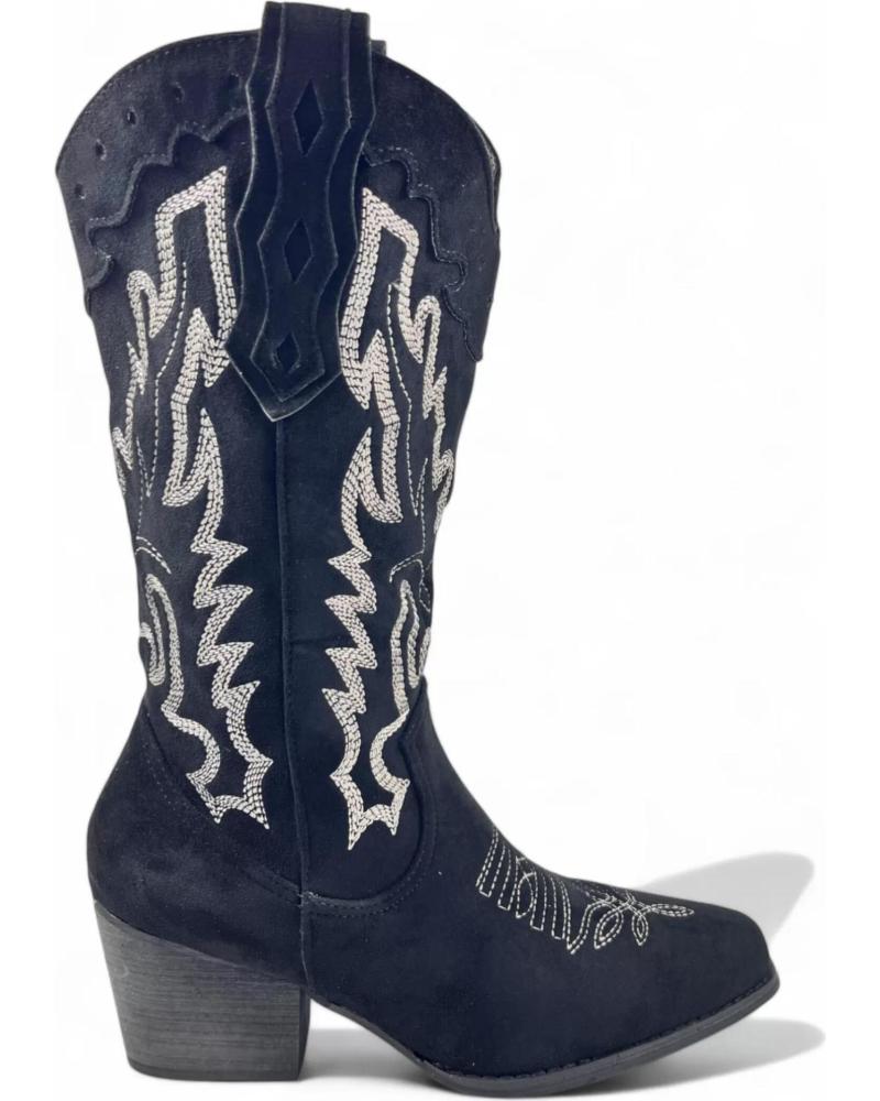 Bottes TIMBOS  pour Femme BOTA COWBOY DE MUJER 130718  NEGRO