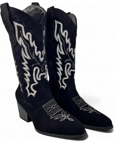 Bottes TIMBOS  pour Femme BOTA COWBOY DE MUJER 130718  NEGRO