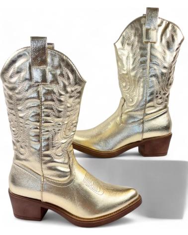 Bottes TIMBOS  pour Femme BOTA COWBOY DE MUJER ORO 130713  AMARILLO