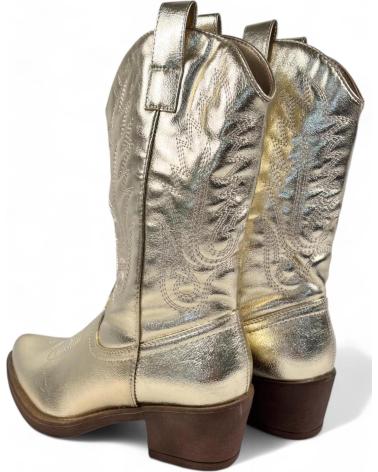 Bottes TIMBOS  pour Femme BOTA COWBOY DE MUJER ORO 130713  AMARILLO