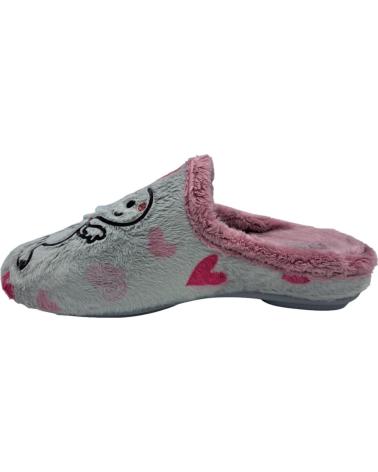 Calzado de casa VULCA-BICHA  de Mujer ZAPATILLA BOBI  GRIS