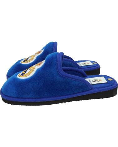 Pantufas REAL MADRID  de Mulher e Homem e Menina e Menino CFRM6  AZUL