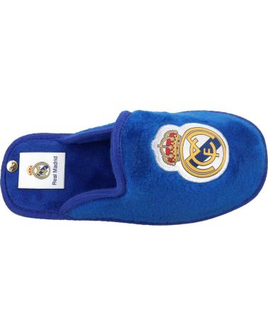 Pantufas REAL MADRID  de Mulher e Homem e Menina e Menino CFRM6  AZUL