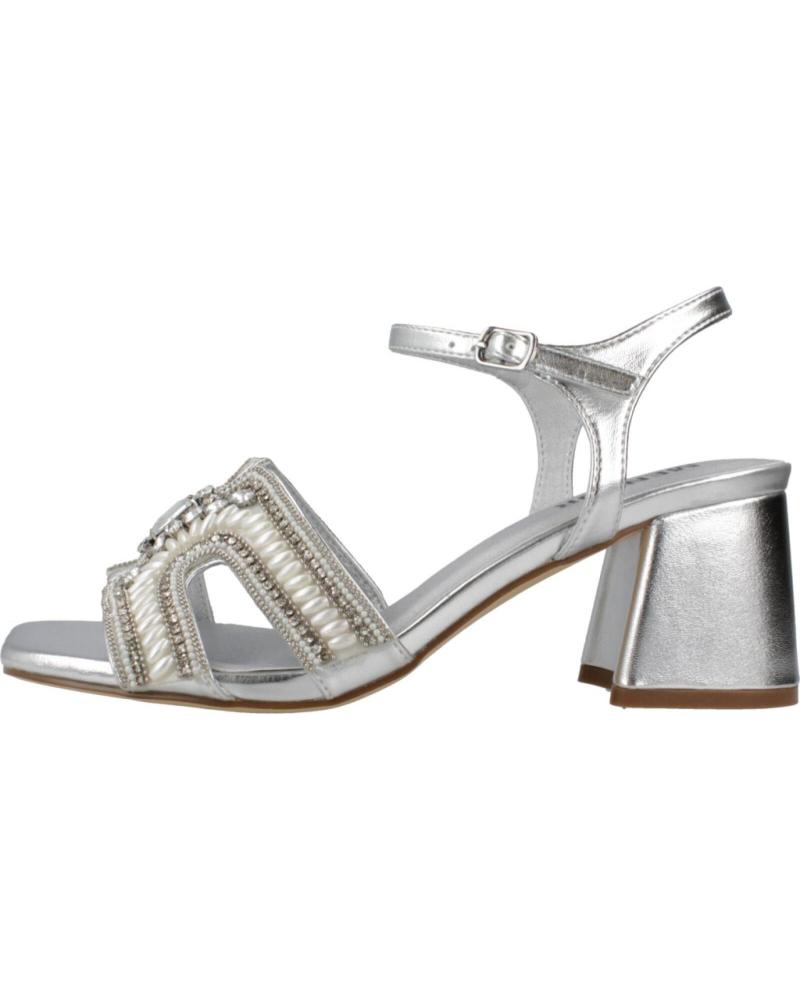 Sandalen MENBUR  für Damen SANDALIAS MUJER MODELO 25228M COLOR PLATA  SILVER