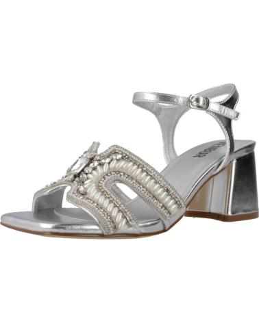 Sandalen MENBUR  für Damen SANDALIAS MUJER MODELO 25228M COLOR PLATA  SILVER