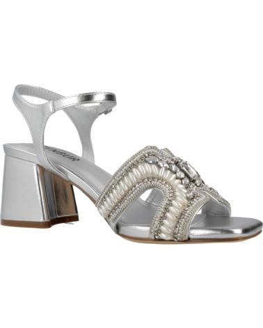 Sandalen MENBUR  für Damen SANDALIAS MUJER MODELO 25228M COLOR PLATA  SILVER