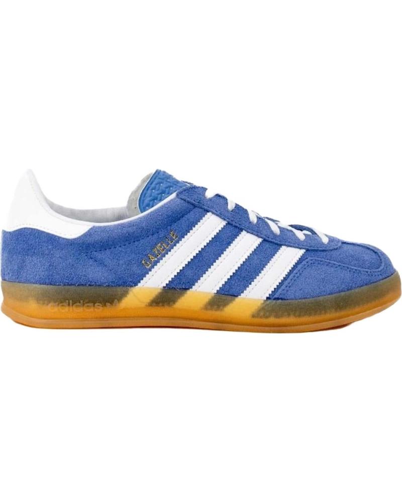 Deportivas-De-Mujer-ADIDAS-ZAPATILLAS-GAZELLE-INDOOR-PARA-MUJER-EN-COLOR- AZUL