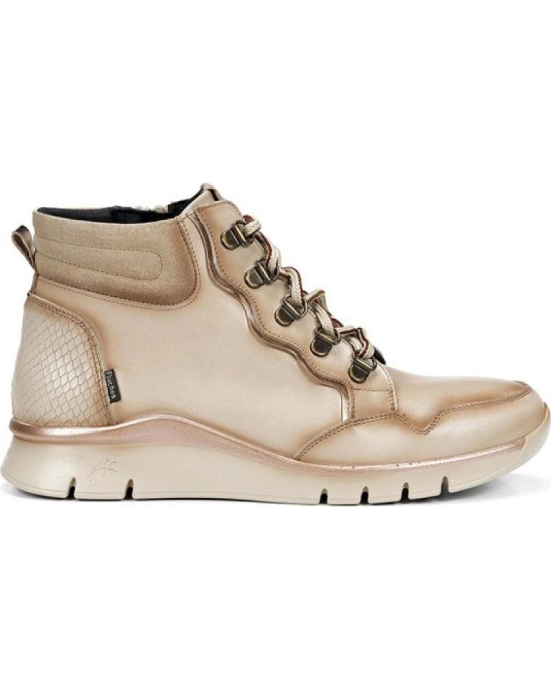 Stiefel für Damen FLUCHOS BOTIN UNION F2073 BEIG