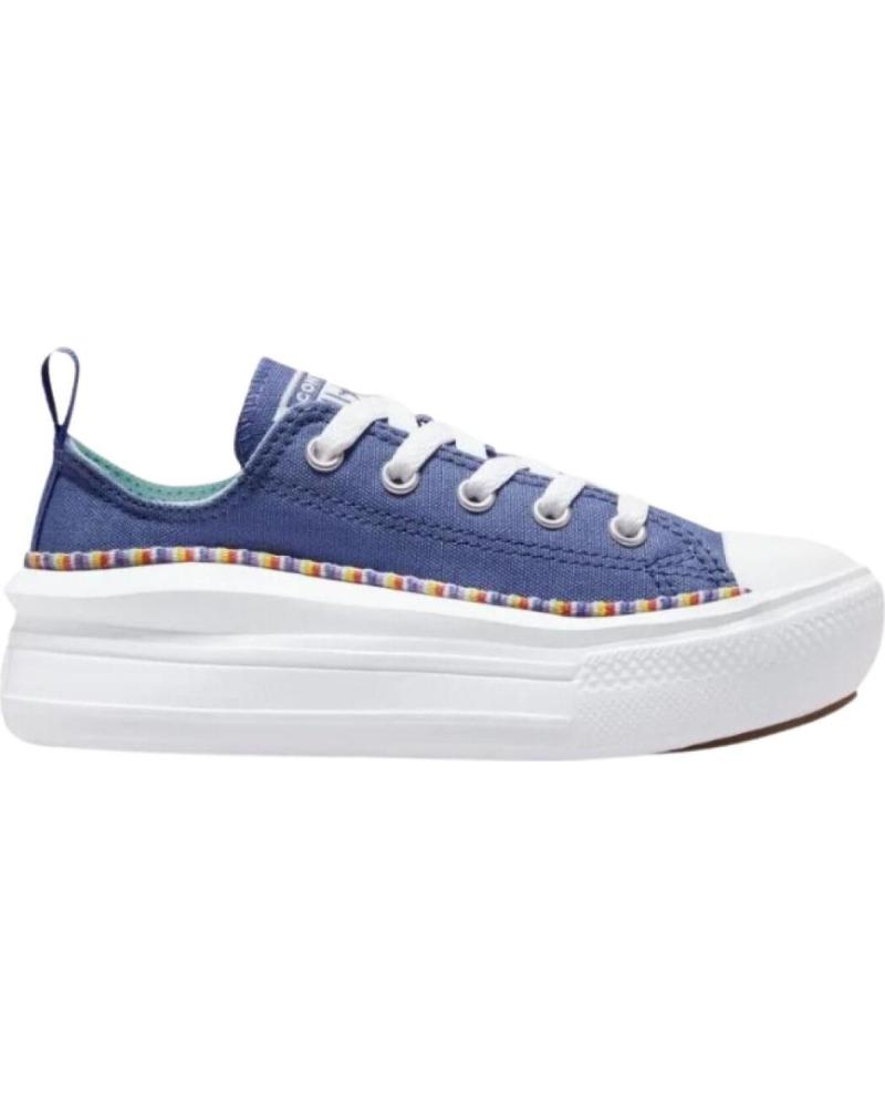 Sneaker CONVERSE  für Mädchen CHUCK TAYLOR ALL STAR MOVE PLATFORM FRIENDSHIP BRACELET  AZUL