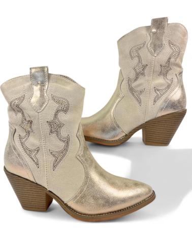 Stivaletti TIMBOS  per Donna BOTIN COWBOY DE MUJER ORO 130714  AMARILLO