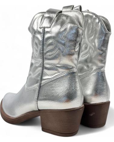 Stivaletti per Donna TIMBOS BOTIN COWBOY DE MUJER PLATA 130712 PLATEADO