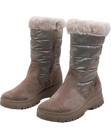 Botas IMAC  de Mujer 656639 NAYLON-PIEL T  TAUPE