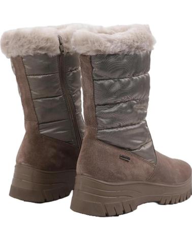 Botas IMAC  de Mujer 656639 NAYLON-PIEL T  TAUPE