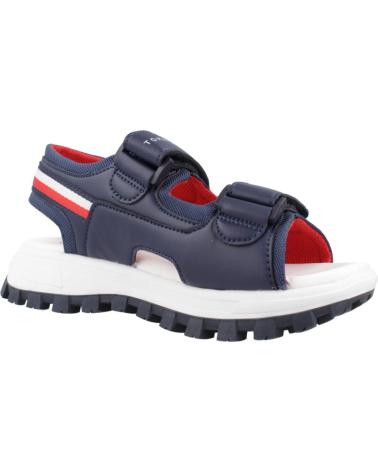 boy Sandals TOMMY HILFIGER SANDALIAS NINO MODELO SANDALO STRIPES VELCRO COLOR AZUL BLUE