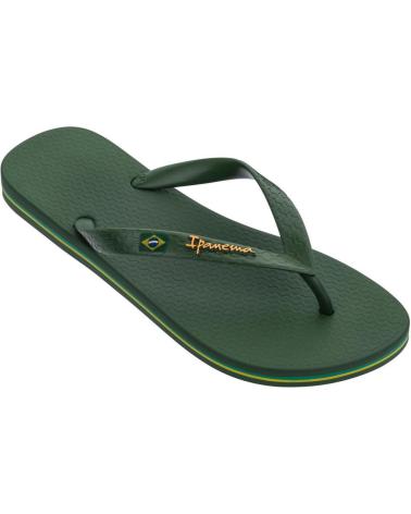 Tongs IPANEMA  pour Homme CHANCLAS CLAS BRASIL II AD GREEN--GREEN  VARIOS COLORES