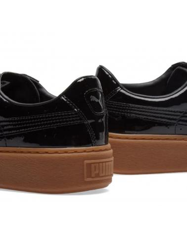 Deportivas de Mujer PUMA ZAPATILLAS BASKET PLATFORM PATENT BLACK NEGRO