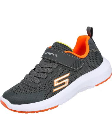 Sportif SKECHERS  pour Fille et Garçon 98151L DYNAMIC TREAD  GRIS