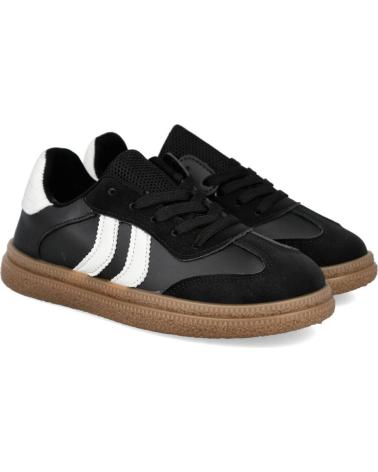 Deportivas L&R SHOES  de Niña LR SHOES TX-507 ZAPATILLAS CASUAL DE NINOS  NEGRO