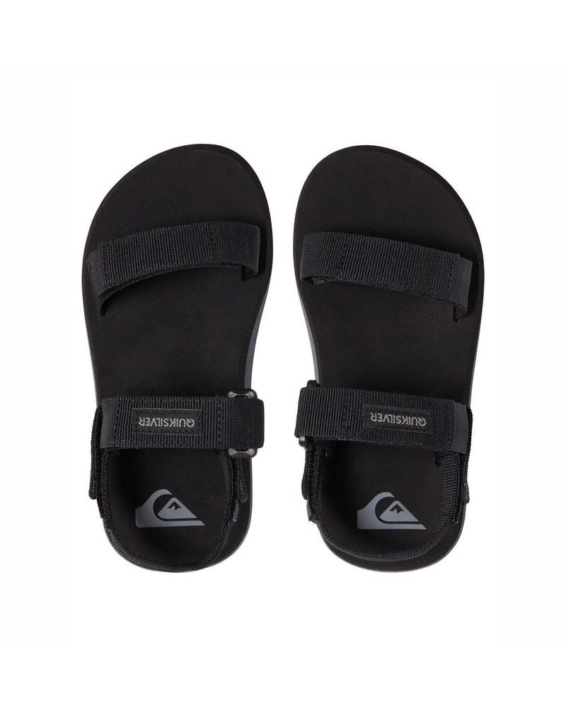 Chanclas De Ni a QUIKSILVER CHANCLAS MONKEY CAGED BLACK KIDS