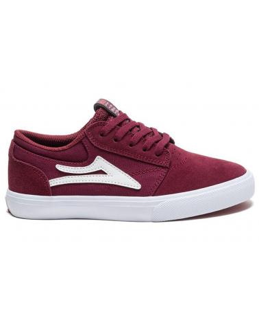 girl Trainers LAKAI ZAPATILLAS KIDS GRIFFIN BURGUNDY SUEDE VARIOS COLORES