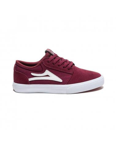 girl Trainers LAKAI ZAPATILLAS KIDS GRIFFIN BURGUNDY SUEDE VARIOS COLORES