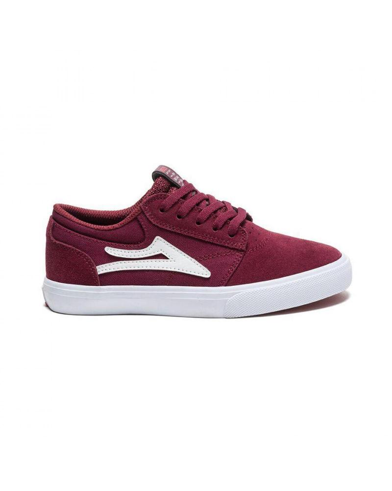 girl Trainers LAKAI ZAPATILLAS KIDS GRIFFIN BURGUNDY SUEDE VARIOS COLORES