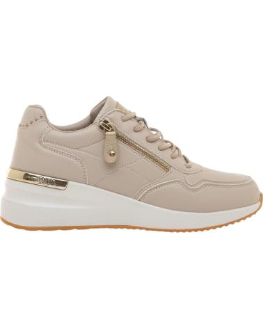 Zapatillas deporte MTNG  pour Femme DEPORTIVOS DE MUJER MUSTANG 60471 EN  BEIGE