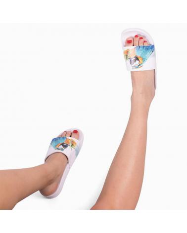 Woman Flip flops THE WHITEBRAND CHANCLAS THE WHITE BRAND PARROT WHITE VARIOS COLORES