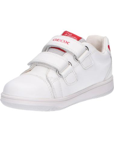 girl Trainers GEOX B251HA 00085 B NEW FLICK C1000 WHITE